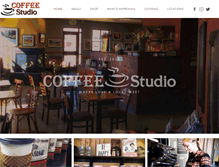 Tablet Screenshot of mycoffeestudios.com